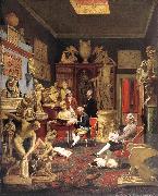 ZOFFANY  Johann Charles Towneley in his Sculpture Gallery USA oil painting reproduction